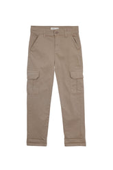UNIT Boys' Classic Beige Cargo Pants - Smgarment's